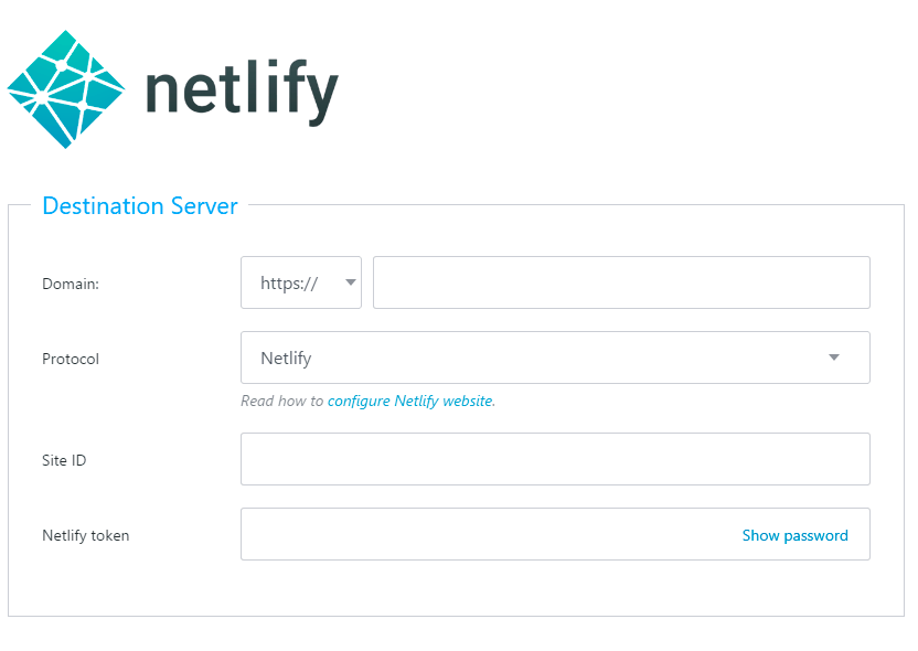 Publii Netlify Support