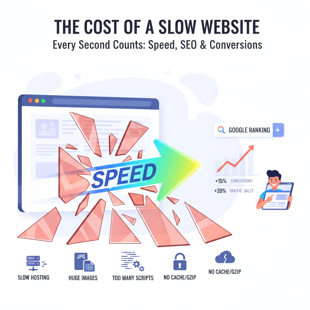 The benefits of reducing your website's load time