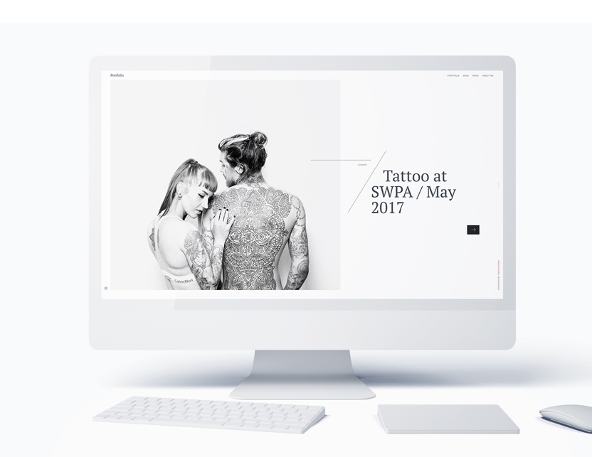 Portfolio Theme for Publii