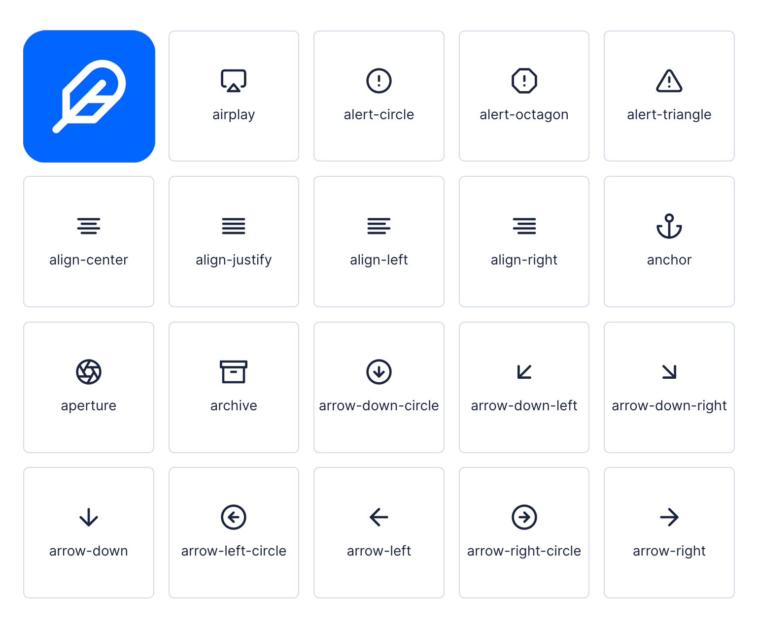 Feather Icons Plugin