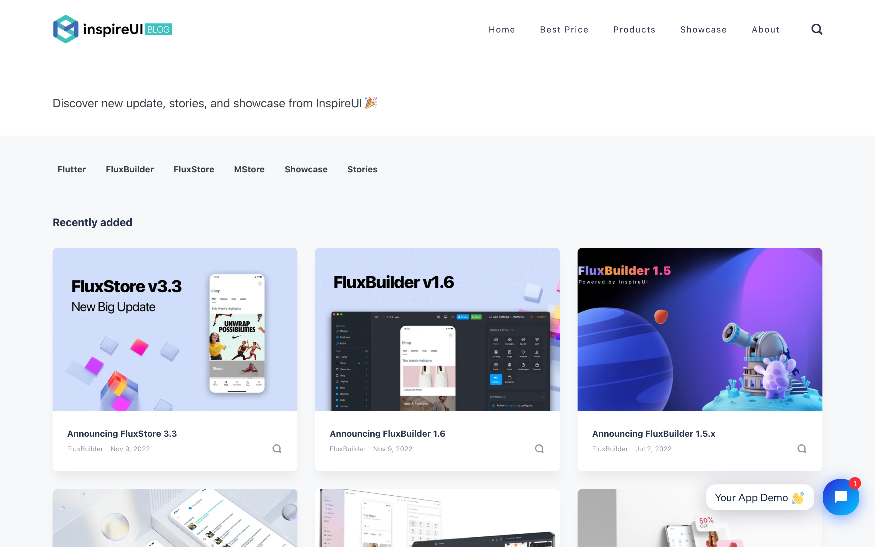 Blog Inspire UI